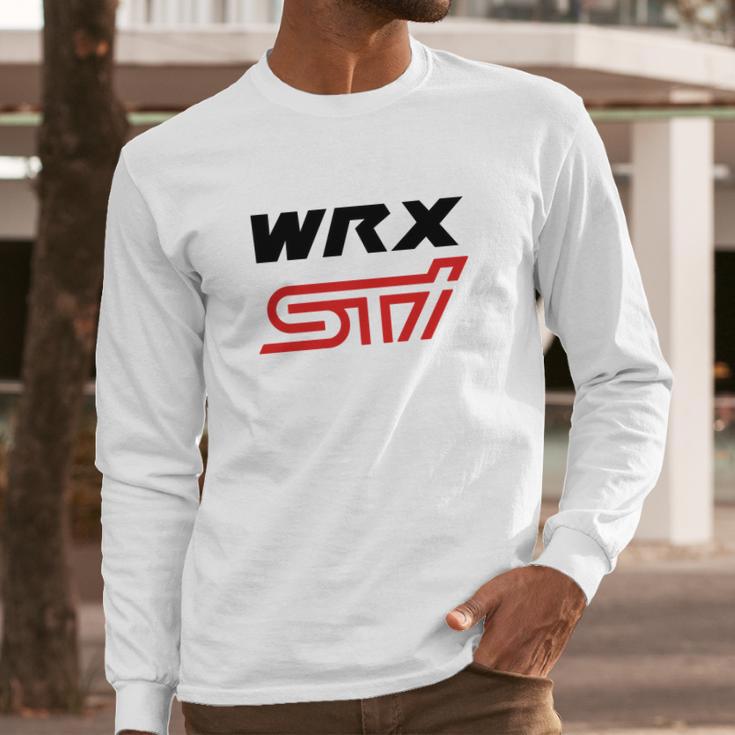 Subaru Wrx Sti Logo Long Sleeve T-Shirt Gifts for Him