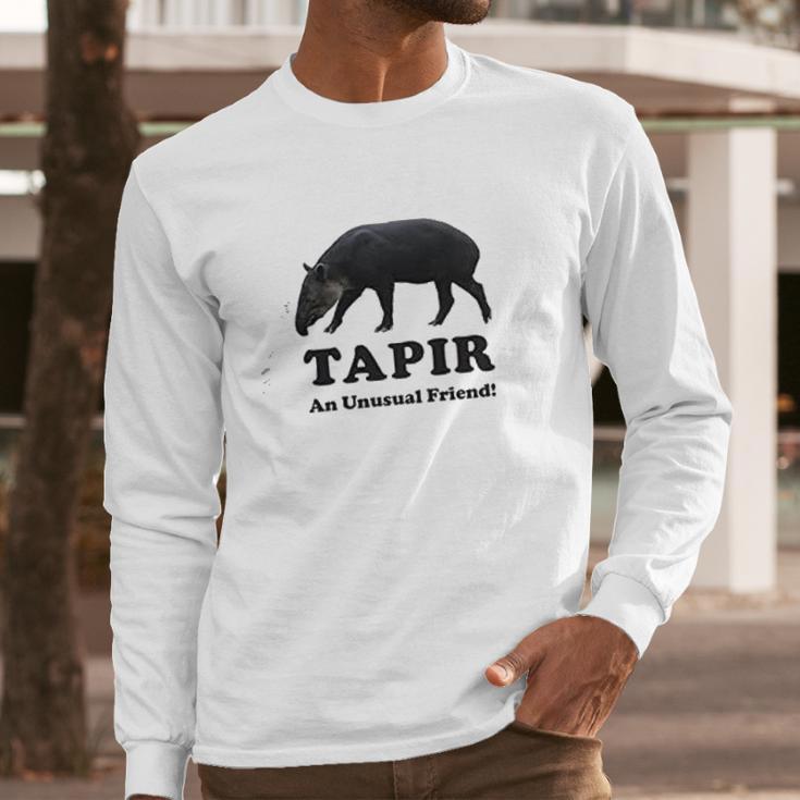 Tapir An Unusual Friend Long Sleeve T-Shirt Gifts for Him