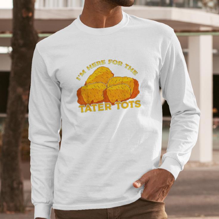 Tater Tots Foodie Long Sleeve T-Shirt Gifts for Him