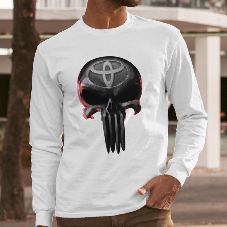 Toyota Skull V1 T-Shirt Toyota Skull V1 Hoodies Long Sleeve T-Shirt Gifts for Him