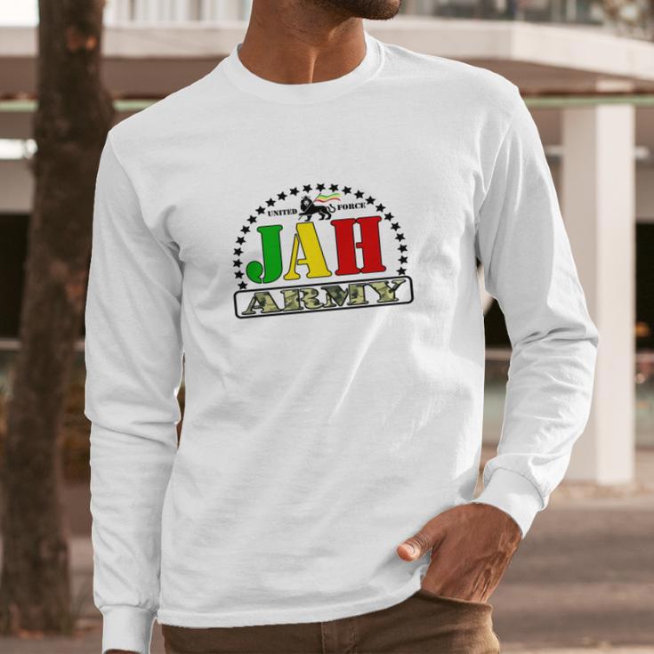 United Force Jah Army Long Sleeve T-Shirt Gifts for Him