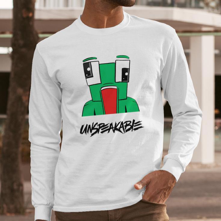 Unspeakable T-Shirt Long Sleeve T-Shirt Gifts for Him