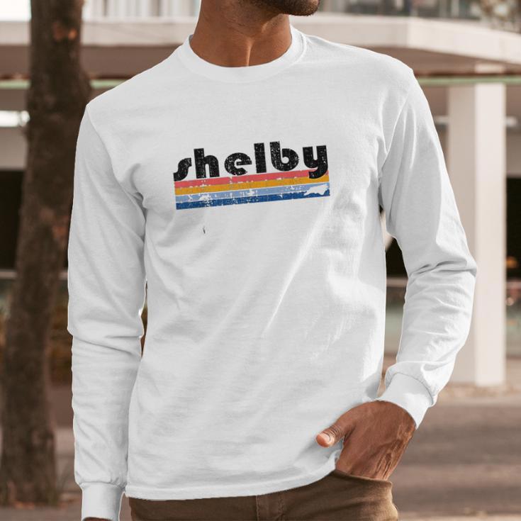 Vintage 80S Style Shelby Long Sleeve T-Shirt Gifts for Him