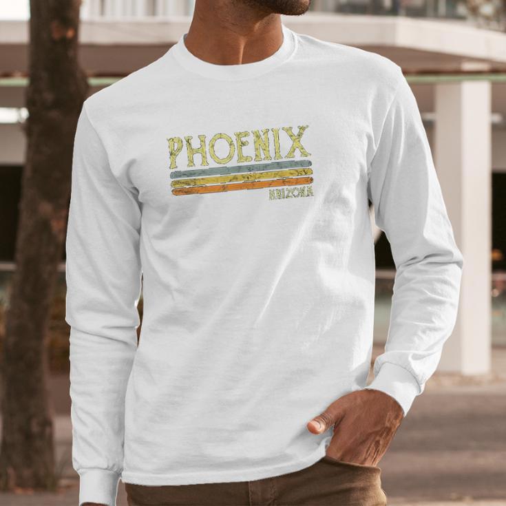 Vintage Phoenix Arizona Az Love Long Sleeve T-Shirt Gifts for Him