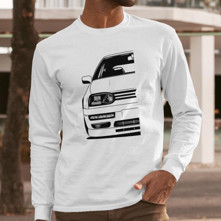 Volkswagen Golf Mk3 Long Sleeve T-Shirt Gifts for Him