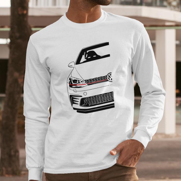 Volkswagen Golf Mk7 Long Sleeve T-Shirt Gifts for Him