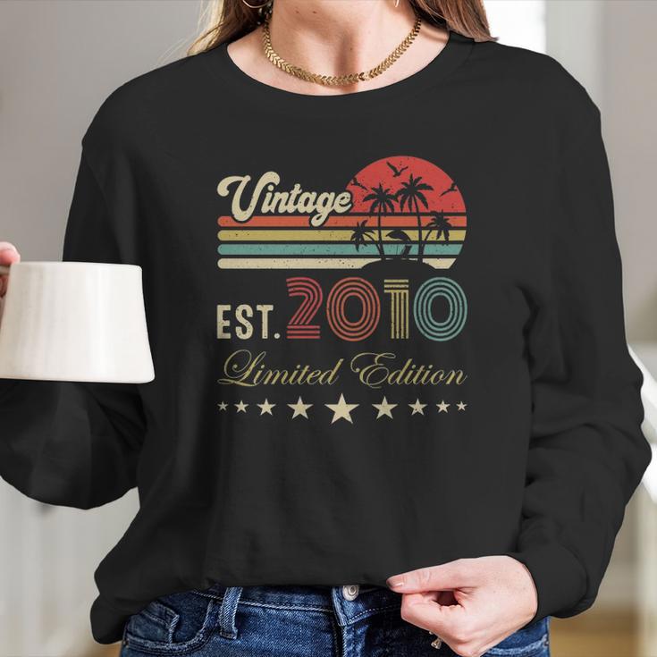 12Th Birthday Vintage Limited Edition 12Th Birthday Long Sleeve T-Shirt Gifts for Her