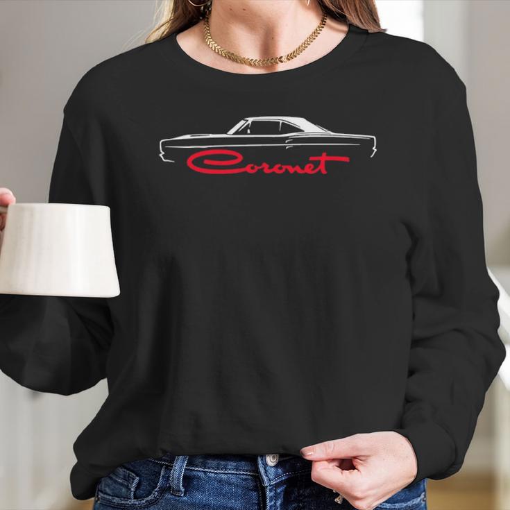 1968 1969 Dodge Coronet V2 Long Sleeve T-Shirt Gifts for Her