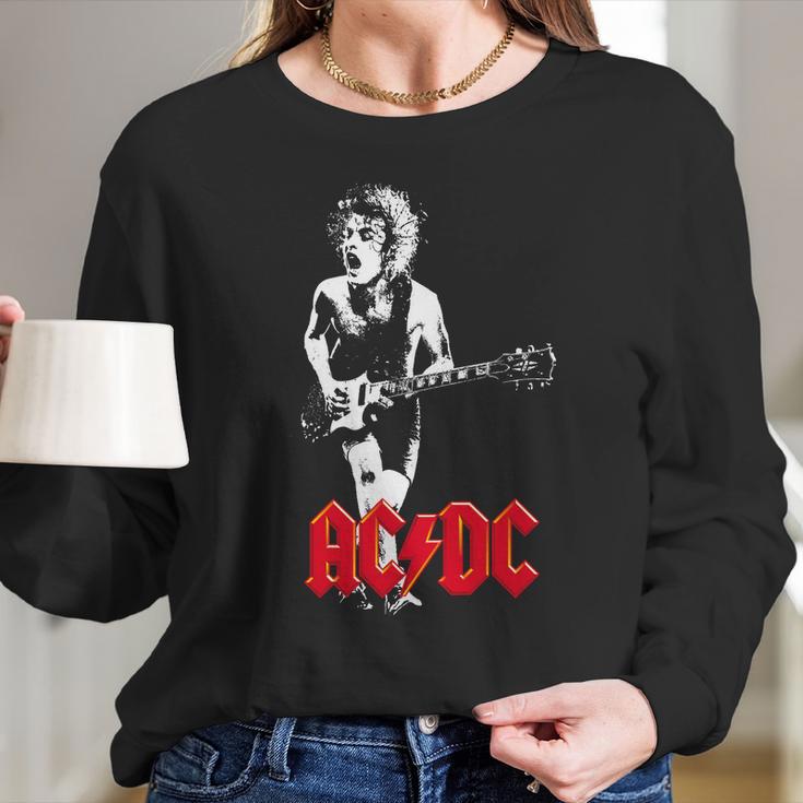 Acdc Angus Long Sleeve T-Shirt Gifts for Her