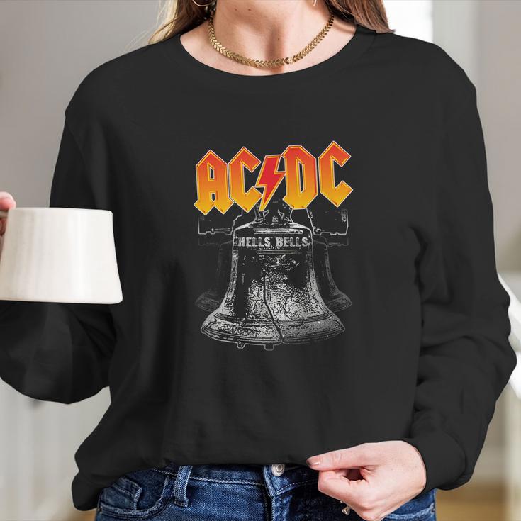 Acdc Hells Bells Long Sleeve T-Shirt Gifts for Her