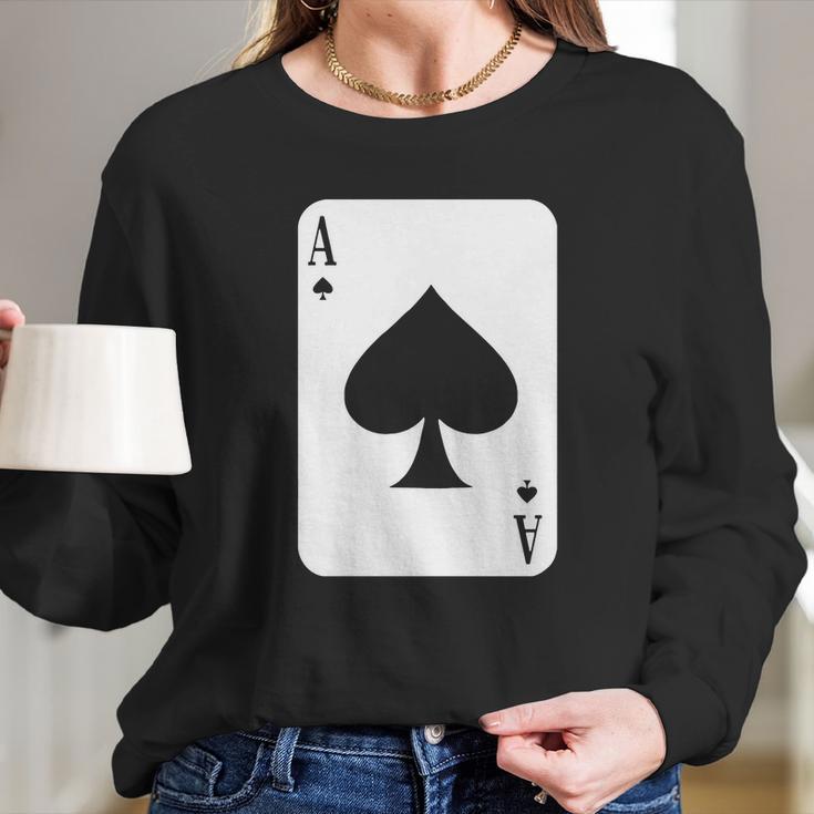 Ace Of Spades T-Shirt Long Sleeve T-Shirt Gifts for Her