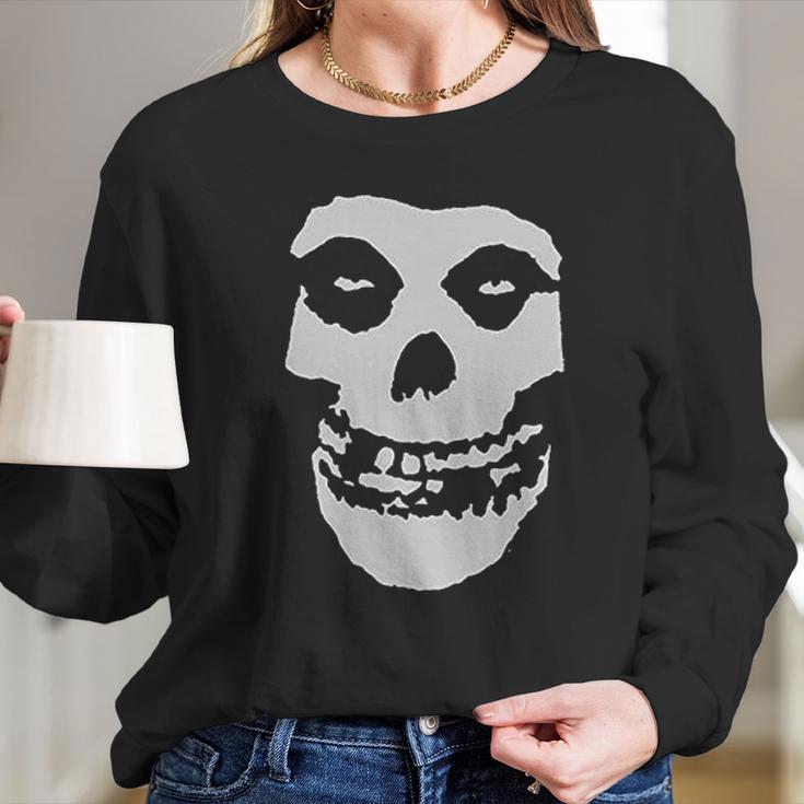 Ae Designs Misfits Fiend Skull Long Sleeve T-Shirt Gifts for Her