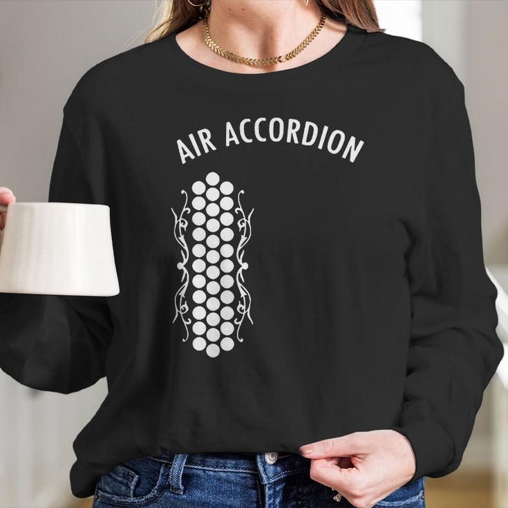 Air AccordionShirt Long Sleeve T-Shirt Gifts for Her