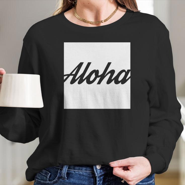 Aloha Tshirt For Men Long Sleeve T-Shirt Gifts for Her