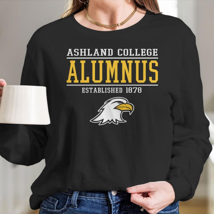 Alumnus Ashland College Long Sleeve T-Shirt Gifts for Her