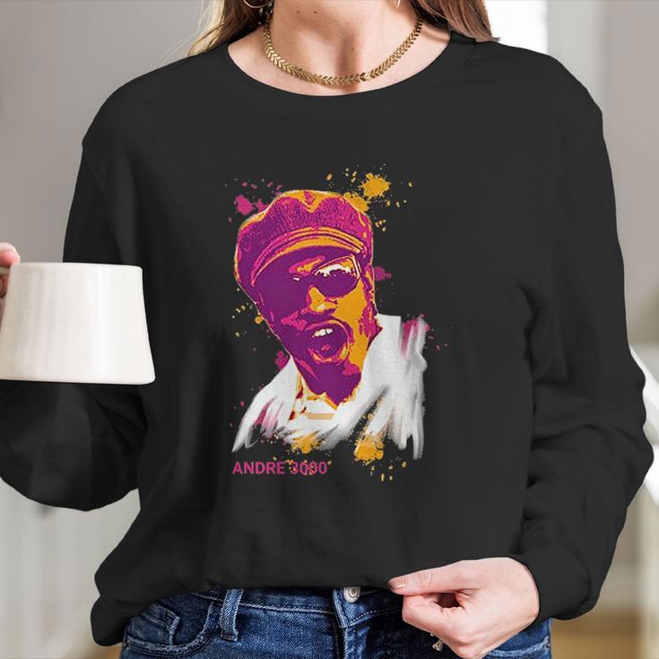 Andre 3000 Art Long Sleeve T-Shirt Gifts for Her