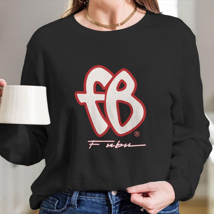 Authentic Vintage Fubu Embroidered Long Sleeve T-Shirt Gifts for Her