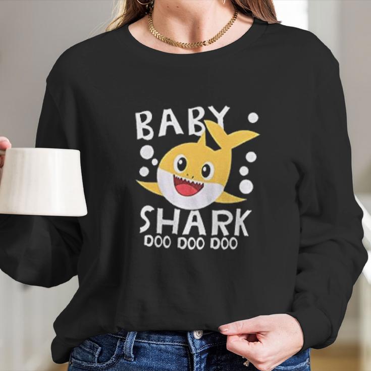 Baby Boy Shark Doo Doo Doo Long Sleeve T-Shirt Gifts for Her