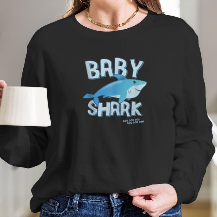 Baby Shark Doo Doo Doo Icy Long Sleeve T-Shirt Gifts for Her