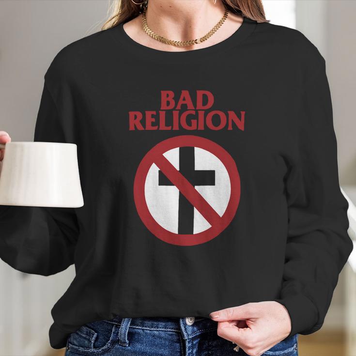 Bad Religion Mens Classic Crossbuster Long Sleeve T-Shirt Gifts for Her