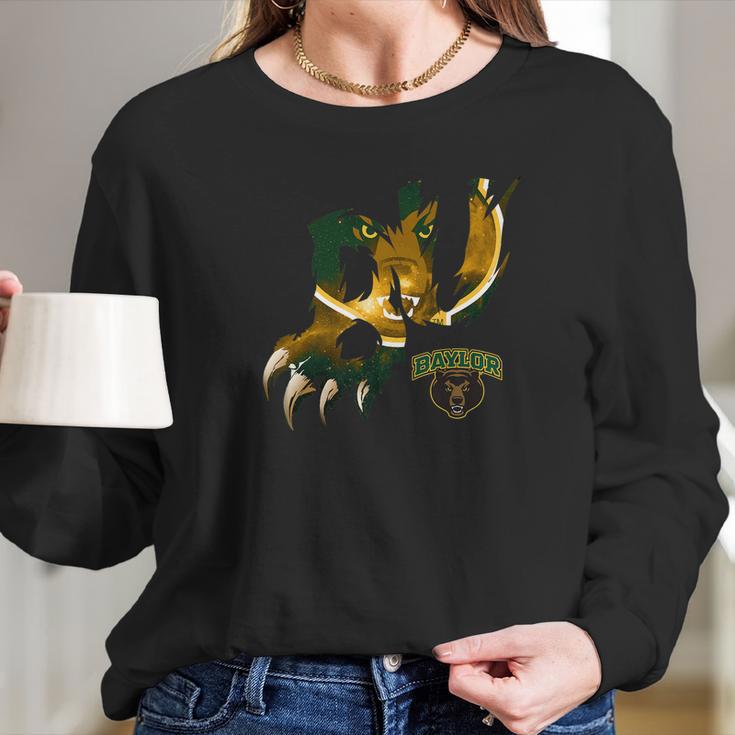 Baylor Bears Scratch Apparel Long Sleeve T-Shirt Gifts for Her