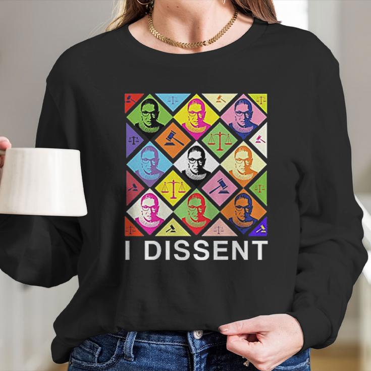 Beach Open Ruth Bader I Dissent Long Sleeve T-Shirt Gifts for Her