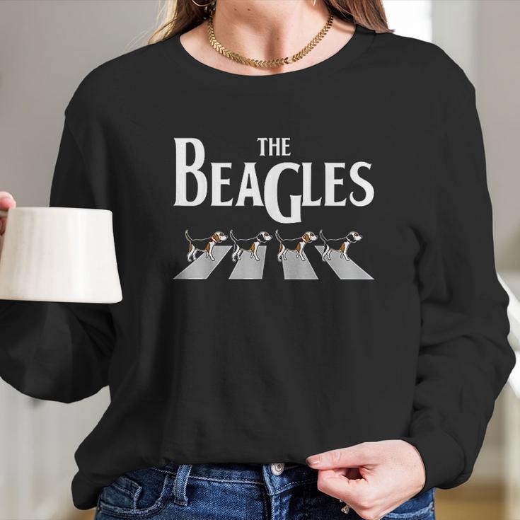 The Beagles Dogs Lover Long Sleeve T-Shirt Gifts for Her