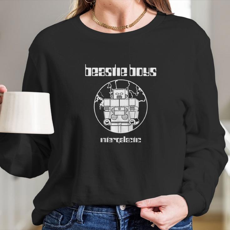 Beastie Boys Mens Intergalactic Long Sleeve T-Shirt Gifts for Her