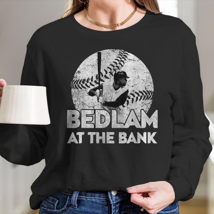 Bedlam At The Bank Philadelphia Baseball Long Sleeve T-Shirt Gifts for Her