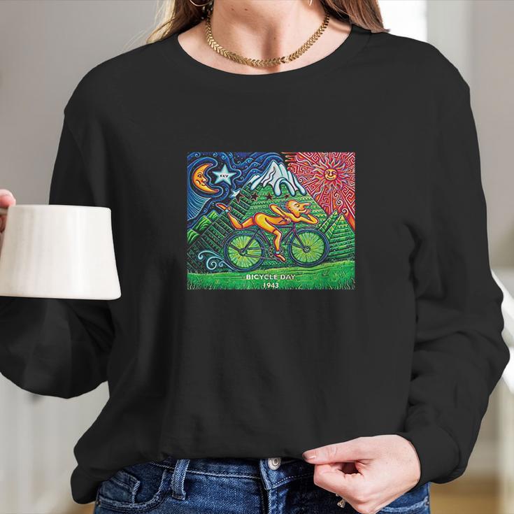 Bicycle Day 1943 Lsd Creator Long Sleeve T-Shirt Gifts for Her