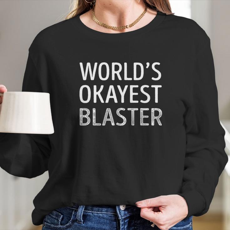 Blaster Long Sleeve T-Shirt Gifts for Her