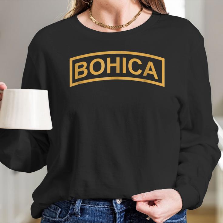 Bohica Vietnam Vet EraShirt - 20315 Long Sleeve T-Shirt Gifts for Her