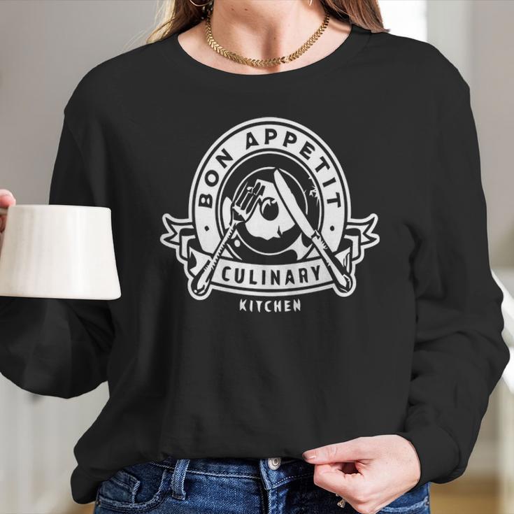 Bon Appetit Culinari ClassicShurt Long Sleeve T-Shirt Gifts for Her