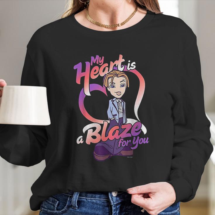 Bratz Cameron Heart Is Ablaze Long Sleeve T-Shirt Gifts for Her