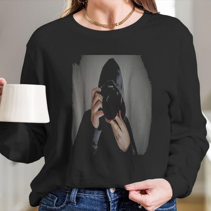 Canon Photographer Long Sleeve T-Shirt Gifts for Her