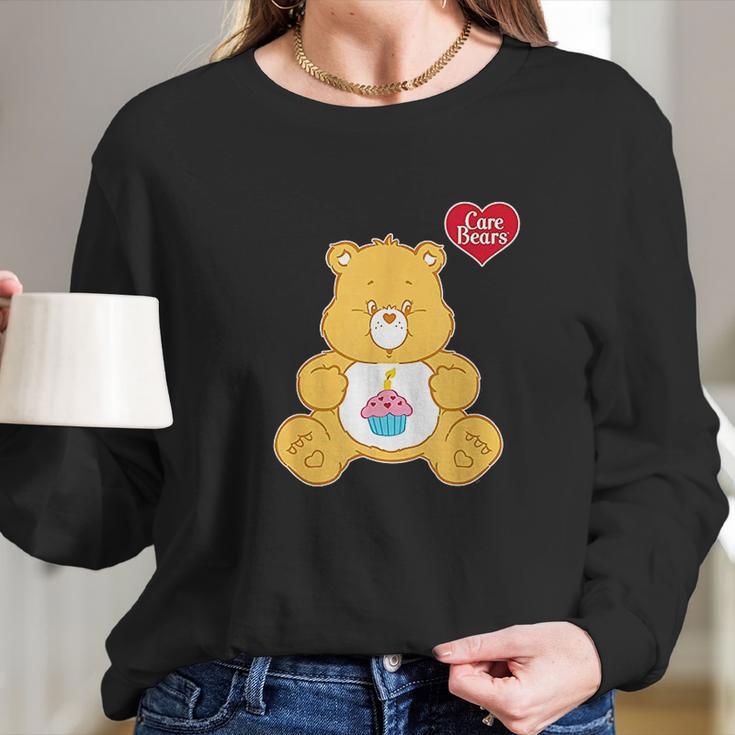 Care Bears Birthday Bear Long Sleeve T-Shirt Gifts for Her