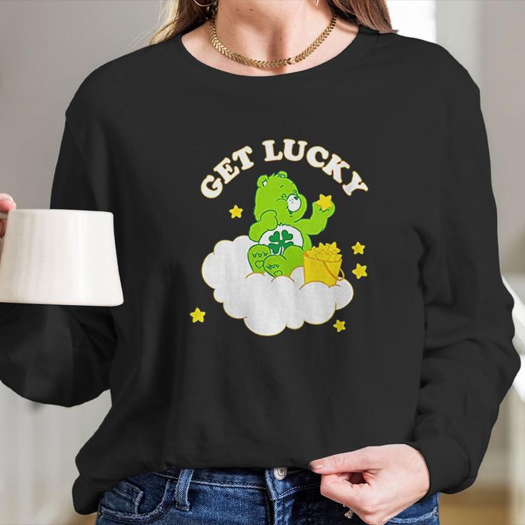 Care Bears Good Luck Bear Get Lucky Long Sleeve T-Shirt Gifts for Her