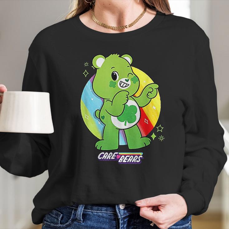 Care Bears Unlock The Magic Good Luck Bear Long Sleeve T-Shirt Gifts for Her