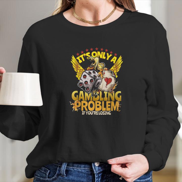 Cass Gambler Classic Long Sleeve T-Shirt Gifts for Her