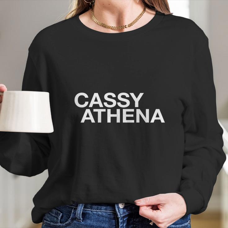 Cassy Athena Long Sleeve T-Shirt Gifts for Her