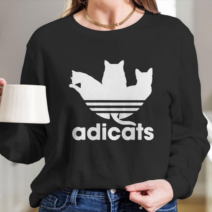 Cat-Adicats Long Sleeve T-Shirt Gifts for Her