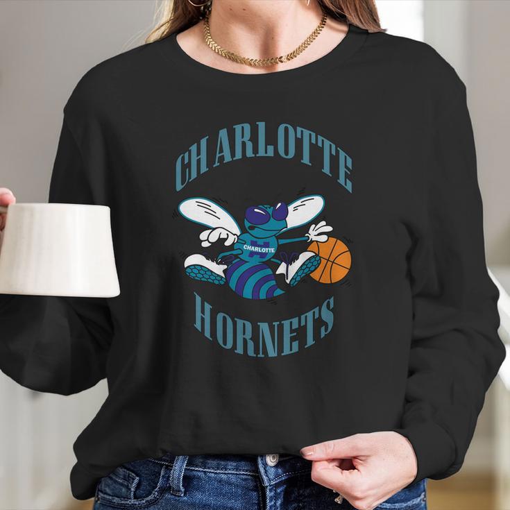 Charlotte Hornets Long Sleeve T-Shirt Gifts for Her