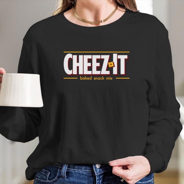 Cheezit Baked Snack Mix Long Sleeve T-Shirt Gifts for Her