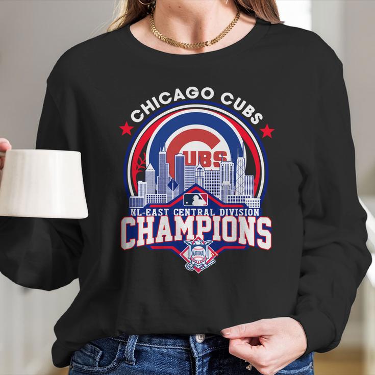 Chicago Cubs Nl East Division Champions Shirt Mf Long Sleeve T-Shirt Gifts for Her