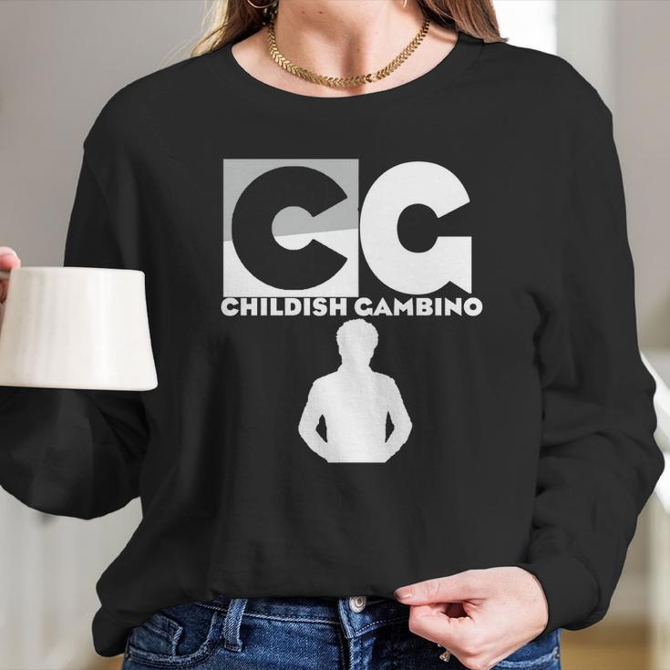 Childish Gambino Childish Gambino Childish Gambino Rap Rapping Hip Hop Camp Long Sleeve T-Shirt Gifts for Her