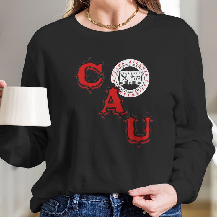 Clark Atlanta University Apparel Long Sleeve T-Shirt Gifts for Her