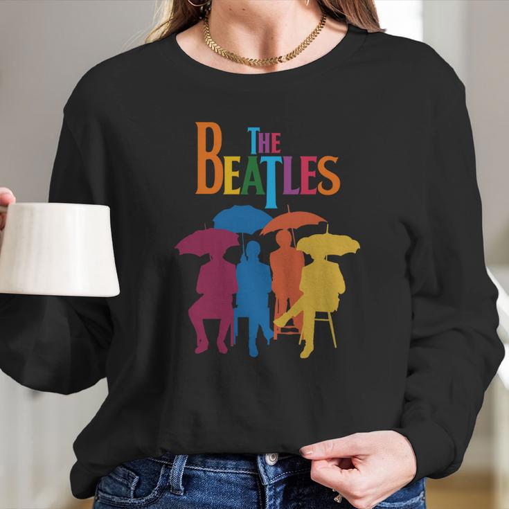 The Colorful Beatles Long Sleeve T-Shirt Gifts for Her