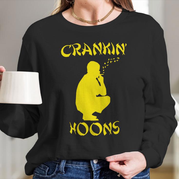 Crankin-Hoons-Pocket-Tee---Red-Xl-Back Long Sleeve T-Shirt Gifts for Her