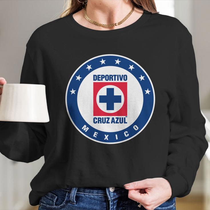 Cruz Azul Long Sleeve T-Shirt Gifts for Her