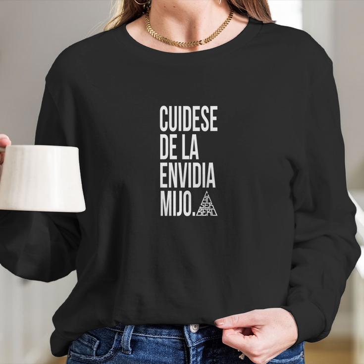 Cuidese De La Envidia Mijo Canserbero Frases Long Sleeve T-Shirt Gifts for Her